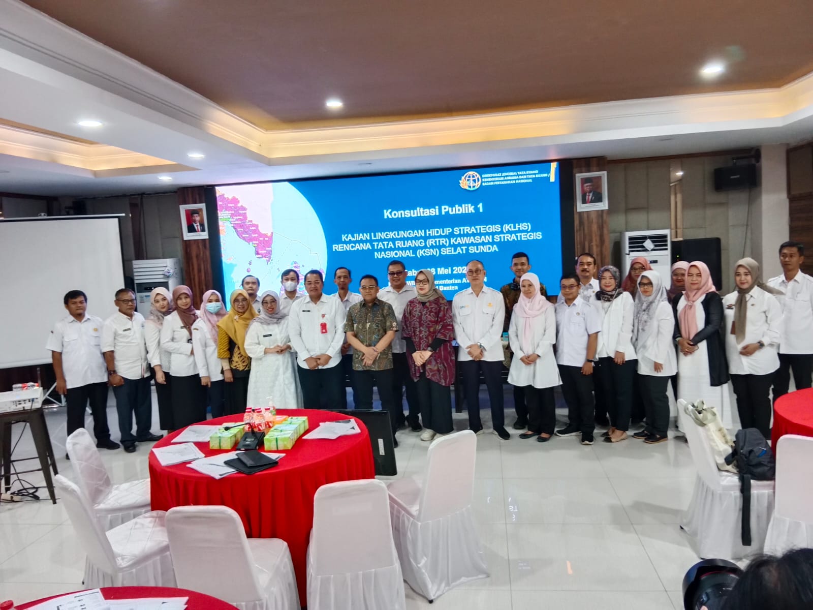 BPBD KOTA CILEGON MENGHADIRI KEGIATAN KONSULTASI PUBLIK DENGAN PEMERINTAH DAERAH DAN KEMENTERIAN/LEMBAGA